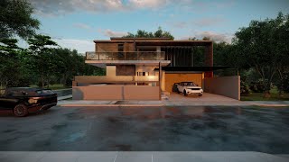 Modern Duplex Villa Design with 3D visualization | realistic Design ideas | phasing | Lumion 4K