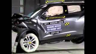 Vehicule  Crash Test 2011 - 20__ Nissan Juke Frontal Offset) IIHS-Extreme