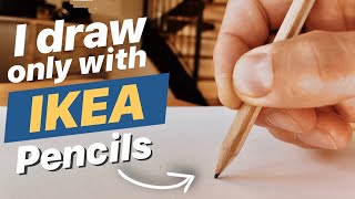 Making Art With IKEA Pencils