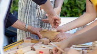 Taller Solidario de Juguetes de Madera en Empresas