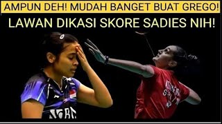 😱 PEMAIN SENIOR PUN DIHAJAR! Gregoria Mariska Tunjung vs Clara Azurmendi Badminton Bulutangkis