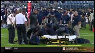 Aaron Robinson Injury (FULL VIDEO) | UCF vs UCONN 2018