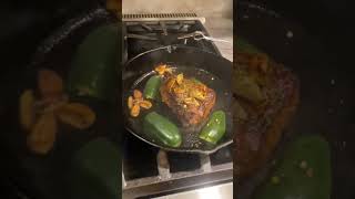 How to cook sirloin steak #castironcooking