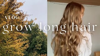 How I grew my hair super long | Week in my life living & studying abroad in Germany | VLOG