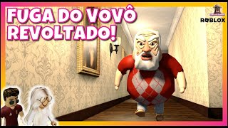 Fuga do Vovô Revoltado! Angry Grandpa (Scary Obby)! 👴🏻 [Roblox] [Canal da Geninho]