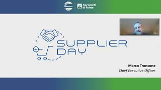 Supplier Day: webinar di Aeroporti di Roma dedicato ai fornitori