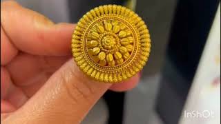 gold ring design for women | gold ring design with weight and price #youtubevideo  #ringdesigns