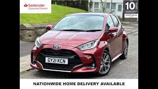 2021 Toyota Yaris 1.5 VVT-h Excel E-CVT Euro 6 (s/s) 5dr, GY21KCN - Premier Car Sales Ltd, Preston