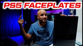 PS5 Face Plates Review | Amaspace Black Faceplate Shell for Playstation 5 | #ps5