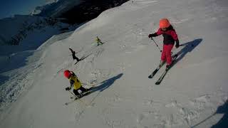 Alyeska Skiing - at the top