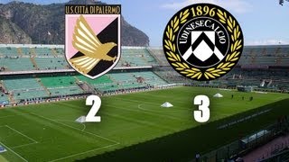 [HD] Palermo-Udinese 2-3 Highlights Serie A G.36