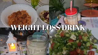 Ramadan Vlog 2022!(what I eat for iftar and suhoor + NEW WEIGHTLOSS DRINK) | no music nasheed only