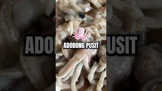 Adobong Pusit🦑 #pinoyfood #pinoyulamrecipe #adobongpusit #pusit #pusitrecipe #foodie #food #squid