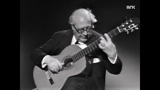 Isaac Albeniz: Torre Bermeja (Serenata) op.92 No12 (1888) Andres Segovia, guitar Live 1968