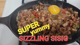 SISIG (SIZZLING ON THE PLATE)