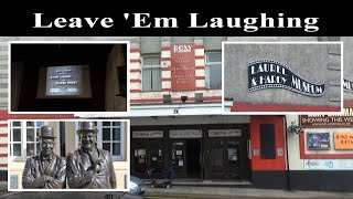 Laurel and Hardy in Ulverston Museum