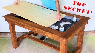 How to Build a Secret Gaming Dining Table