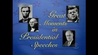 Great Moments in Presidential Speeches (Trump edition)