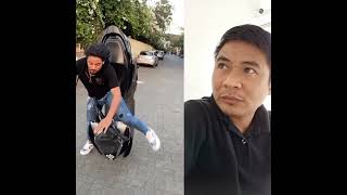 Ganito Ba Ang Tamang Pag Stunt Ng Motor.?😂