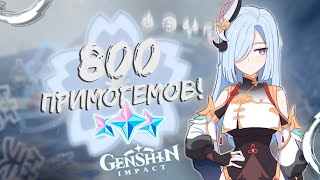 КАК ПОЛУЧИТЬ 800 ХАЛЯВНЫХ ПРИМОГЕМОВ!!! | Genshin Impact