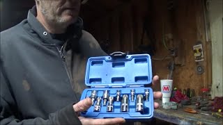 AMAZON TOOL REVIEW TRIPLE SQUARE SOCKETS, EXTRA LONG ALLEN HEAD SOCKETS, BEARING AND RACE SET