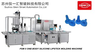 ONE BODY SILICONE LIPSTICK MOLDING MACHINE / LIPSTICK FILLING MACHINE