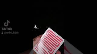 Probando Baraja Red Enigma Cards // ASMR Review de Barajas #shorts