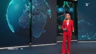 ProSieben :newstime Intro aus neuem Studio (Spätausgabe; 2024)