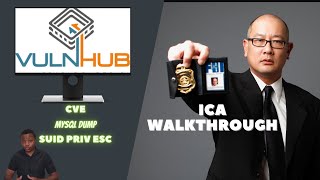 VulnHub  ICA:1 Walkthrough - Step by step explanation | Mysql password dump ssh hydra SUID PRIVESC