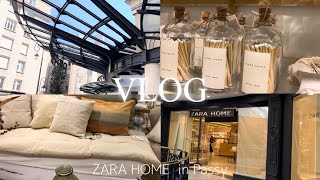 【Paris joli Vlog   ZARA HOME in Passy Paris】#paris #zarahome #passy