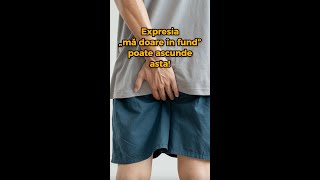 Expresia "Mă Doare în Fund" poate ascunde asta! MEDICINĂ PE LIMBA TA #108