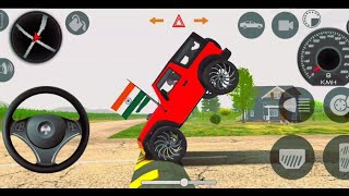 Dollar (Song) modified Mahindra Thar 😈|| Indian Cars Simulator 3D || car wali game || Red thar