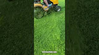 Mowing Grass in #reverse