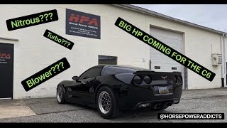 C6 corvette goes to HorsePowerAddicts!!  Ft info on s10  motor