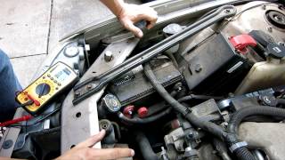 How to disconnect & replace car battery - touching 12v safety and tips - Buick Century GMC Chevrolet