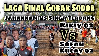 Laga Final Gobak Sodor || Jahannam Vs Singa Terbang || Babak Ke-1