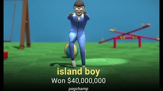 Island Boy in Crab Game