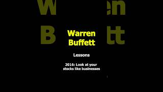 💡Warren Buffett: Look At Your Stocks Like Businesses #warrenbuffettwisdom #stockmarketforbeginners