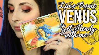 Get Ready With Me | Lime Crime Venus Palette Tutorial