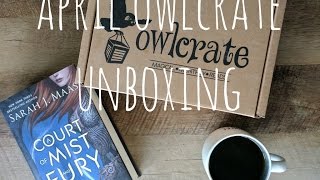 April Owlcrate Unboxing