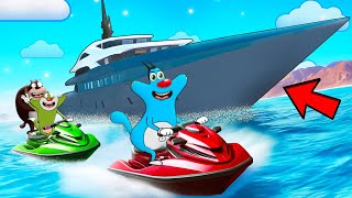 Roblox Oggy Build A Massive Luxury Yatch With Jack In Yatch Tycoon