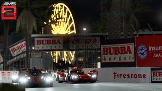 AMS2  | VR | Multiclass racing with Cadillac DPi at Long Beach is really intense |