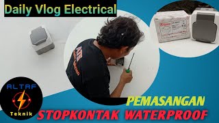 Pasang Stopkontak Waterproof Broco | Stopkontak Waterproof Broco Atlantic Type 2151 | #altafteknik