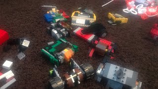 Gigabyte vs rotator LEGO battlebots fight night hyper lash