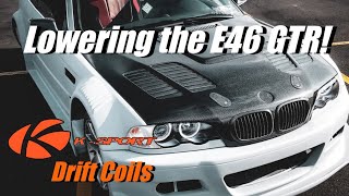 The PERFECT Drift Coilovers for E46 GTR! (Ksport Slide Control Coils)