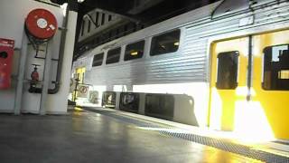 Cityrail C set C1 + C6 departing Circular Quay