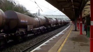 A pair of DB Schenker 90's at Lancaster on 6S94 Dollands Moor -Ivrine HD