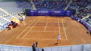 TENIS SEMIFINAL SINGLES MUJERES ODESUR STGO 2014 PARAGUAY VS VENEZUELA (1)