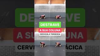 Destrave sua cervical e torácica em casa #dornoombro #exercício #cervical