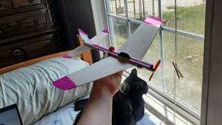 Calmer flight of my homemade rc plane